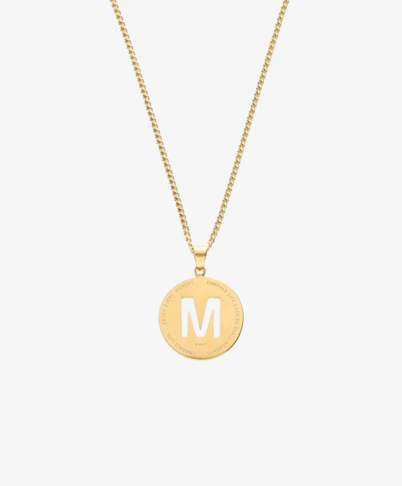 My Jewellery Ketting Open Intial M