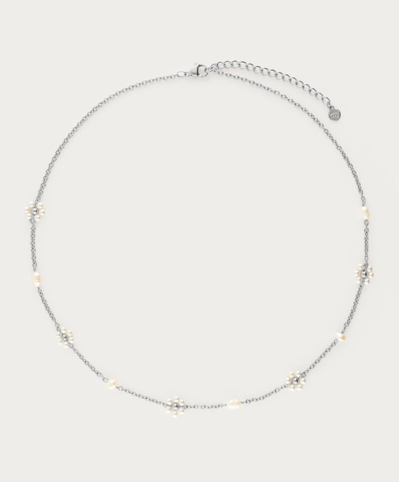 My Jewellery Ketting Pearl Flowers
