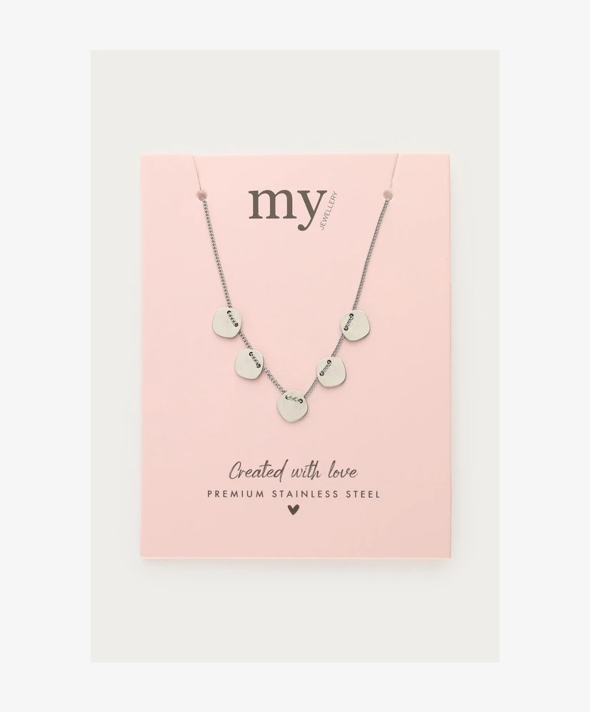 My Jewellery Ketting Vijf Munten