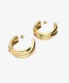 My Jewellery Oorbellen Double Hoop Strass Colour