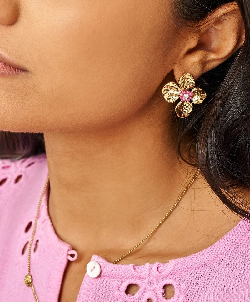 My Jewellery Oorbellen Flower Beads