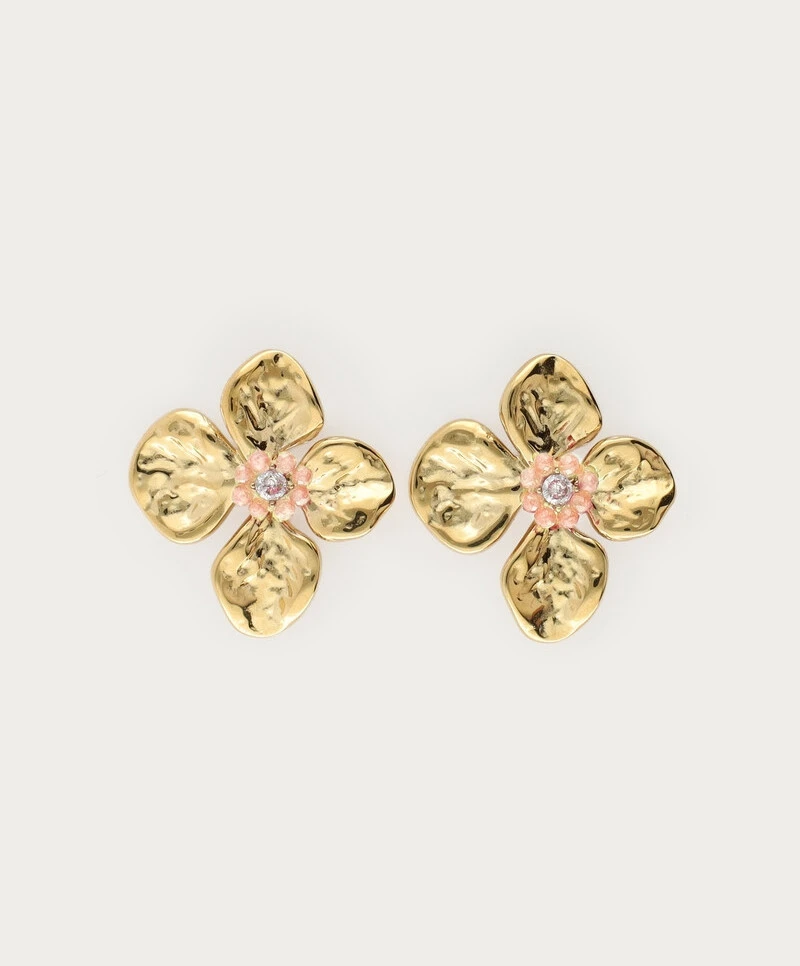 My Jewellery Oorbellen Flower Beads