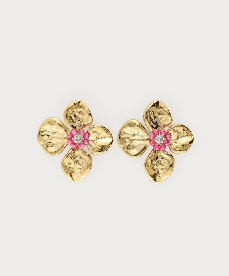 My Jewellery Oorbellen Flower Beads