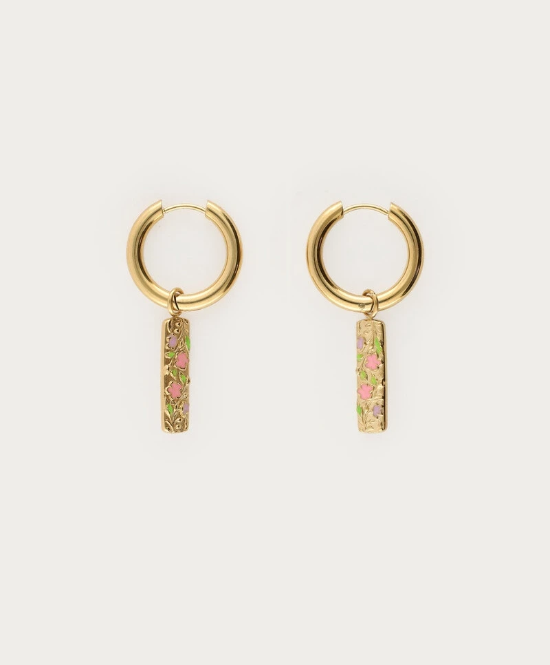 My Jewellery Oorbellen Flowers Bedel