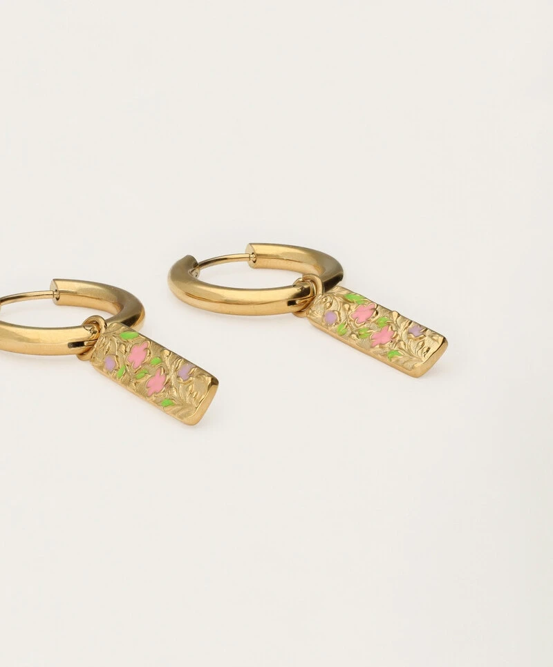 My Jewellery Oorbellen Flowers Bedel
