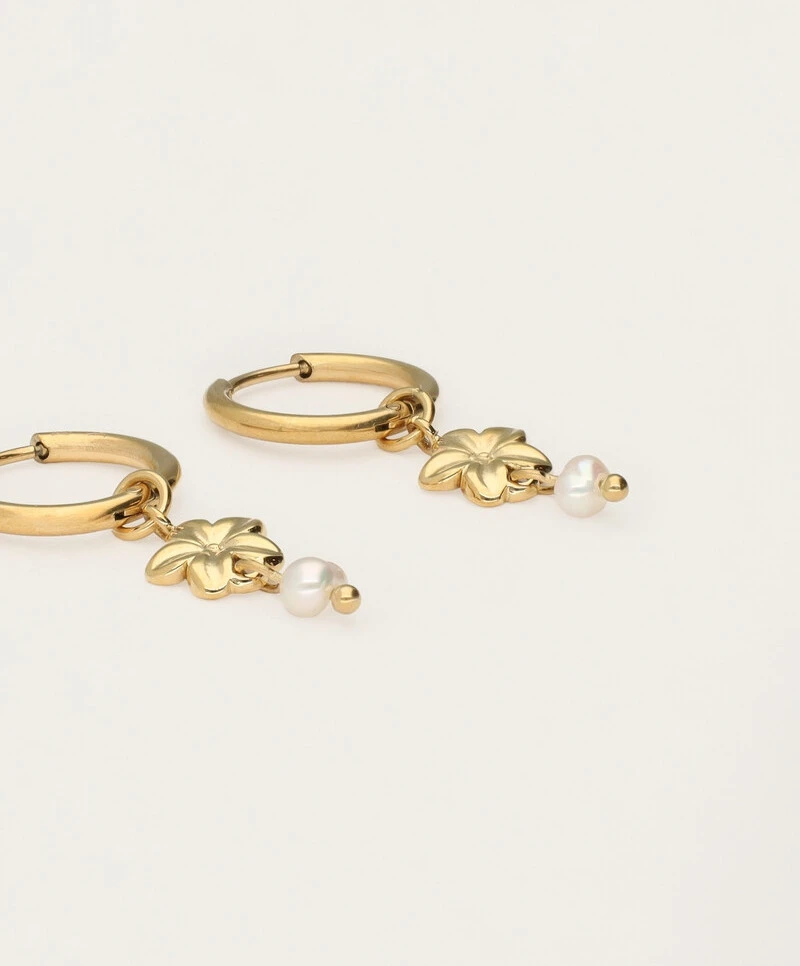My Jewellery Oorbellen Hibiscus Pearl