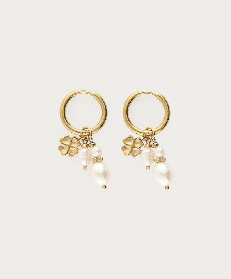 My Jewellery Oorbellen Klavertje Vier