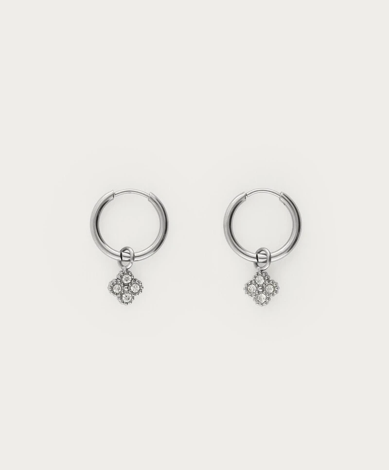 My Jewellery Oorbellen Mini Hoop Strass Sun