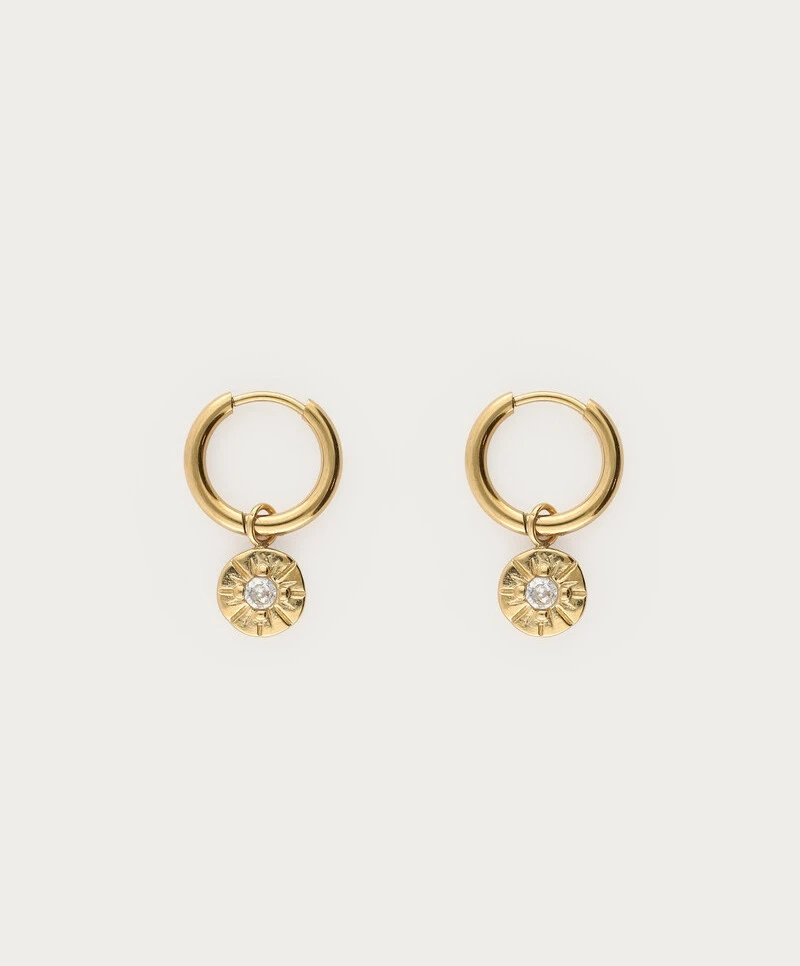 My Jewellery Oorbellen Mini Hoop Strass