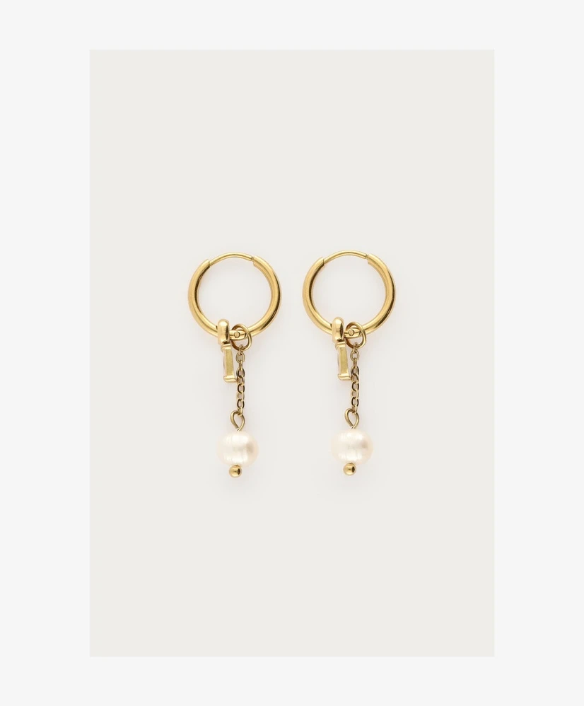 My Jewellery Oorbellen Parel & Steentje