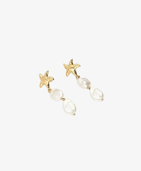 My Jewellery Oorbellen Star 2 Pearls