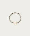 My Jewellery Ring Dots Pearl Elastic
