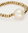 My Jewellery Ring Dots Pearl Elastic