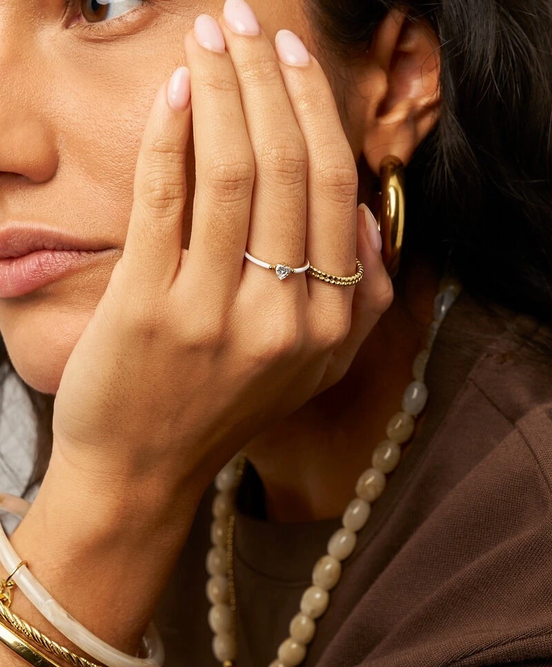 My Jewellery Ring Fine White