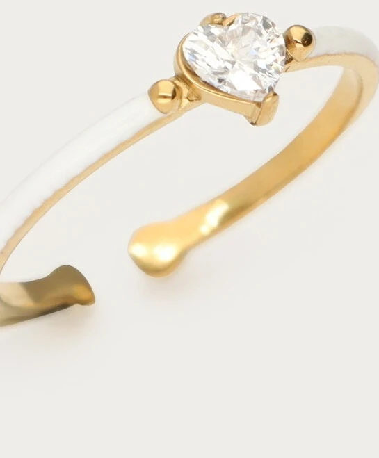 My Jewellery Ring Fine White