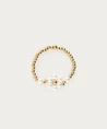 My Jewellery Ring Flower Pearl Elastic