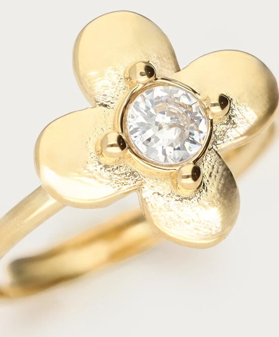My Jewellery Ring Flower Strass
