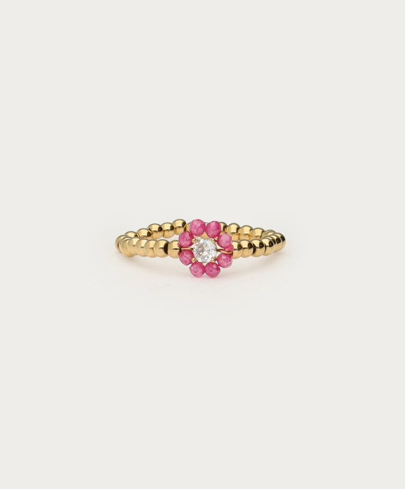 My Jewellery Ring Kralen Flower