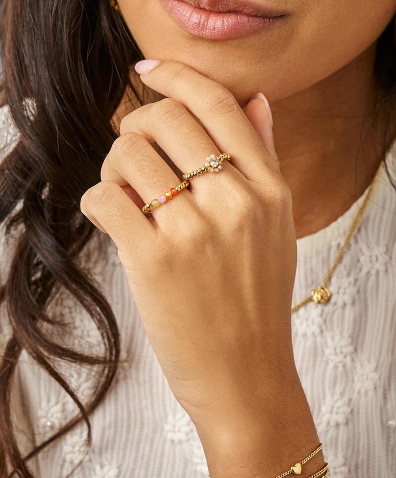 My Jewellery Ring Kralen Flower