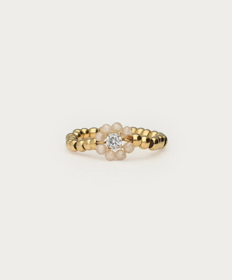 My Jewellery Ring Kralen Flower