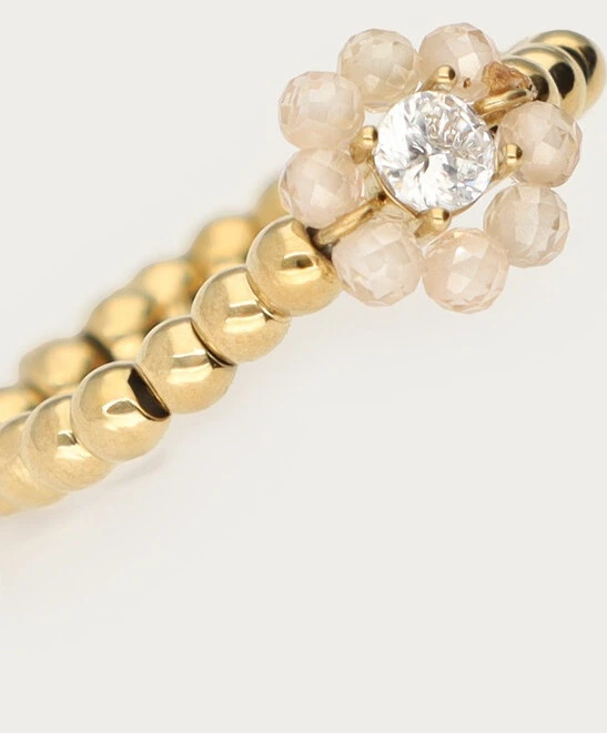 My Jewellery Ring Kralen Flower