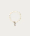My Jewellery Ring Pearls Strass Elastic