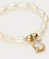 My Jewellery Ring Pearls Strass Elastic