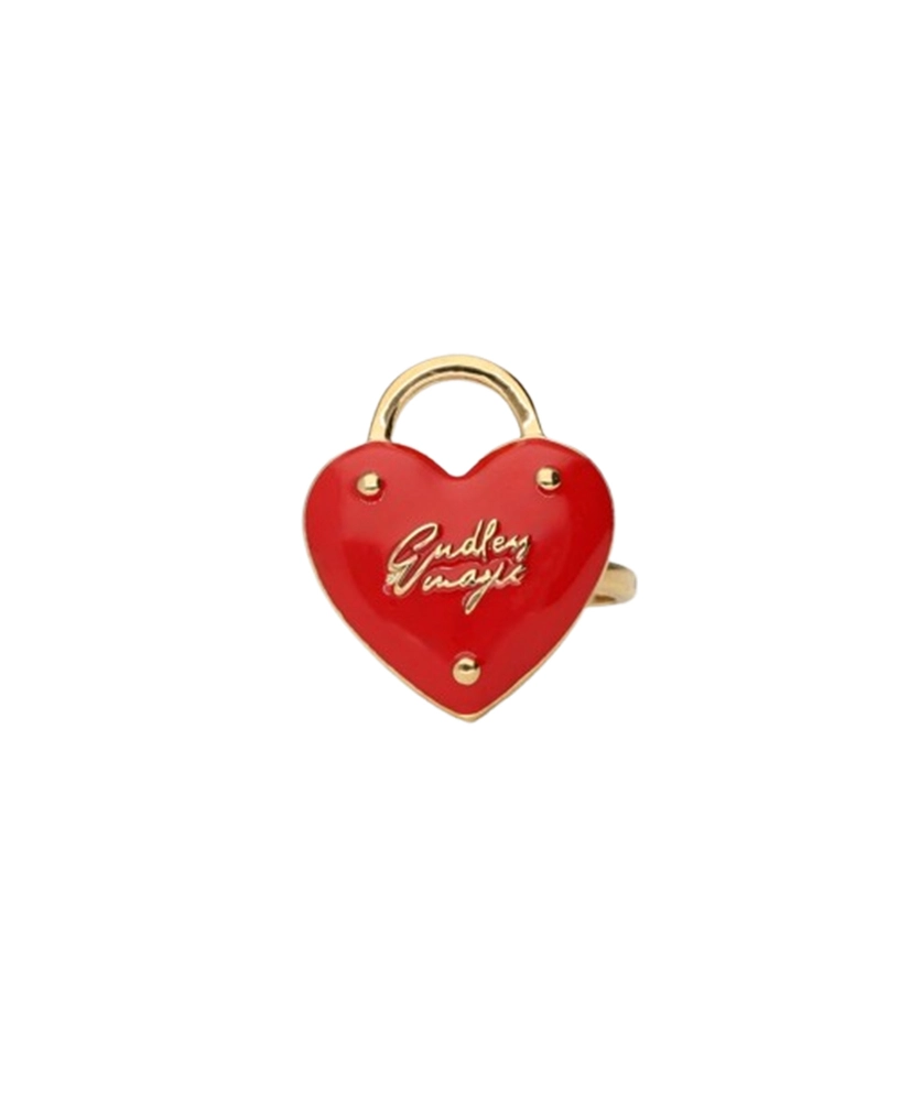 My Jewellery Ring Rood Hart