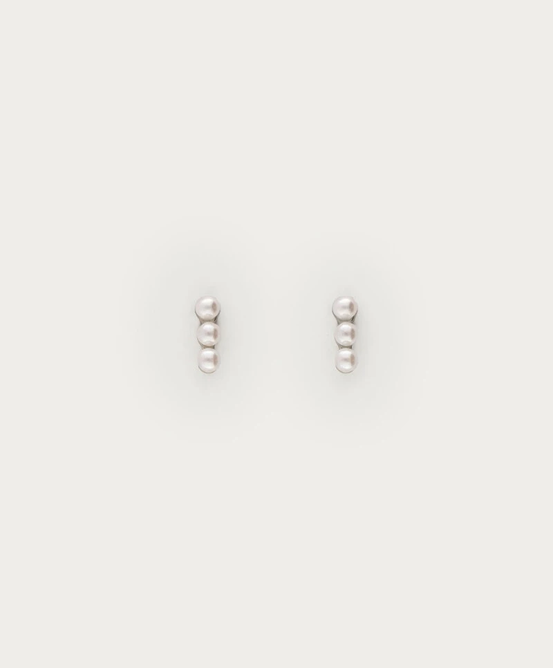 My Jewellery Studs 3 Pearls