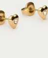 My Jewellery Studs Hart Strass