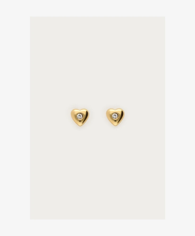 My Jewellery Studs Hart Strass