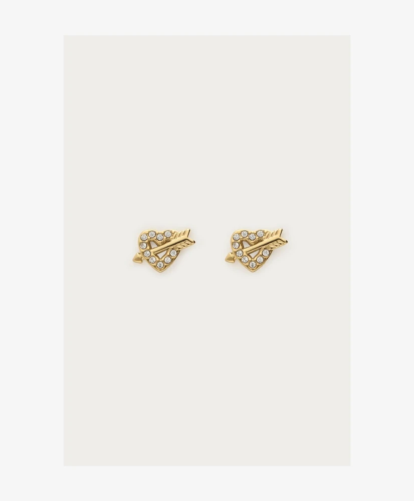 My Jewellery Studs Heart Arrow
