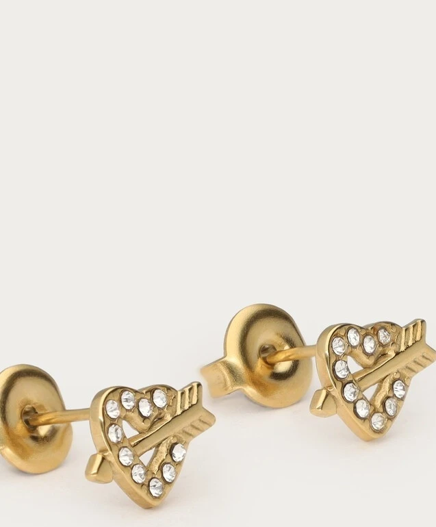 My Jewellery Studs Heart Arrow