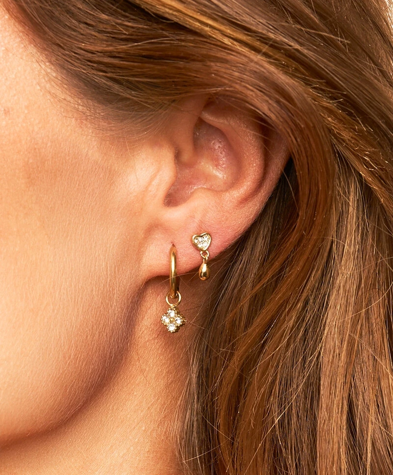 My Jewellery Studs Heart Drop