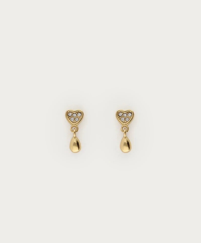 My Jewellery Studs Heart Drop