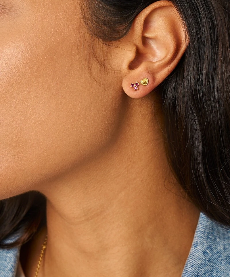My Jewellery Studs Triple Strass