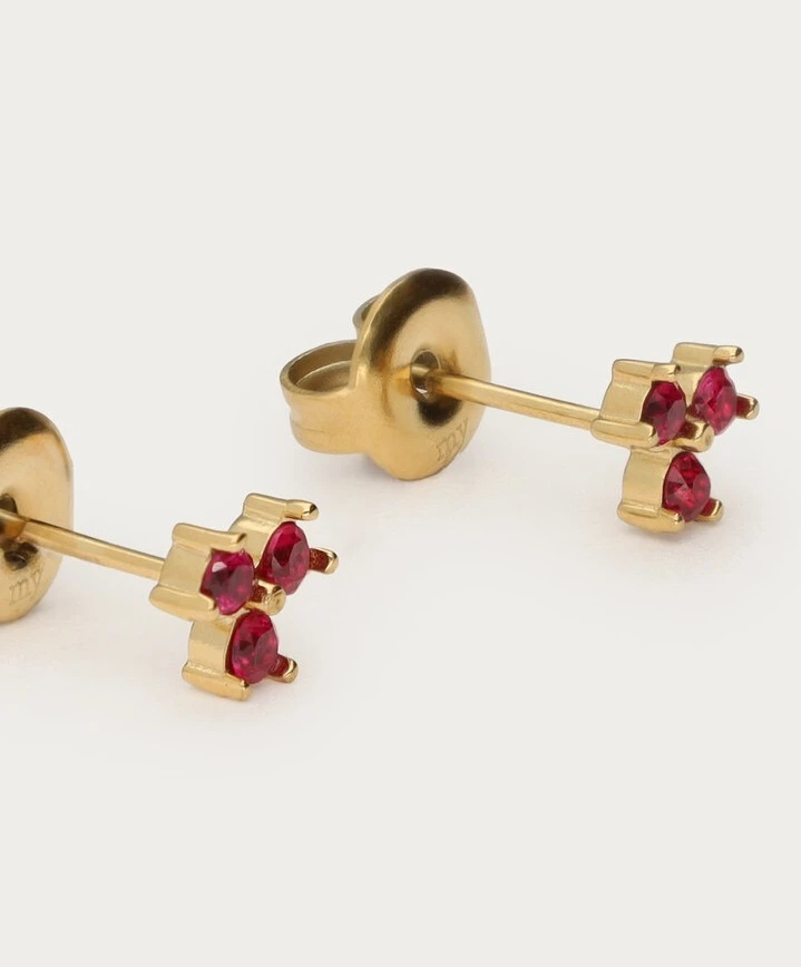 My Jewellery Studs Triple Strass
