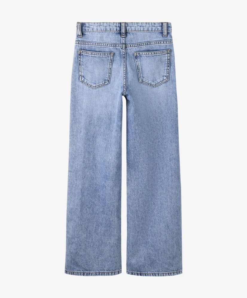 NAME IT Jeans Wide Leg Asymmetrisch