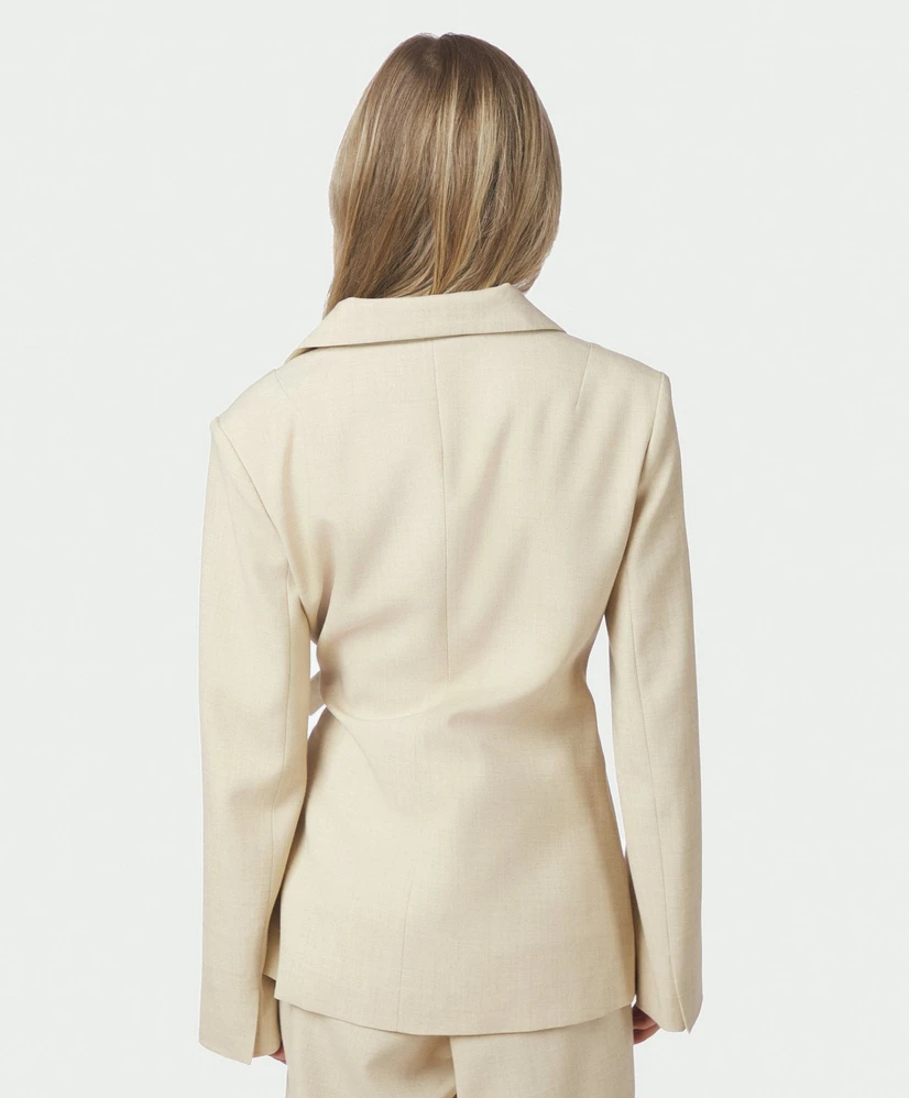 Neo Noir Blazers Carmia Melange Tie