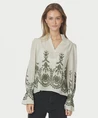 Neo Noir Blouse Amara Stripe