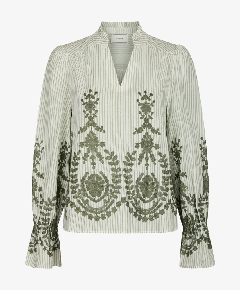 Neo Noir Blouse Amara Stripe