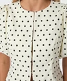 Neo Noir Blouse Anela Dot