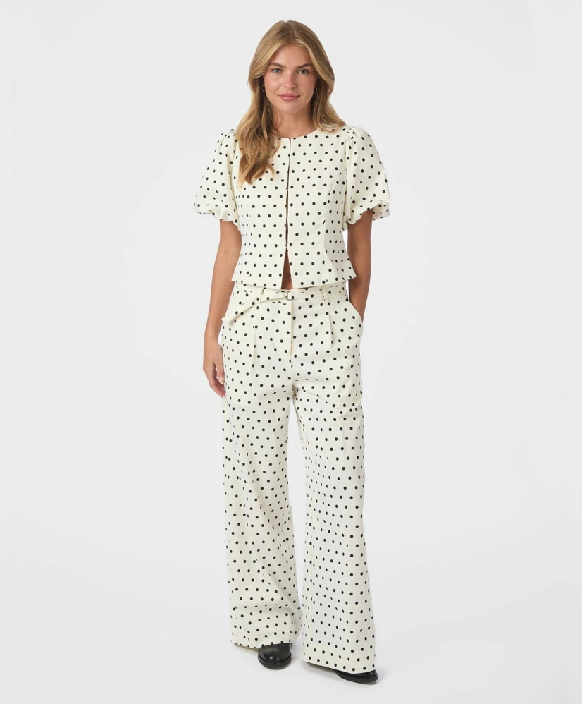 Neo Noir Blouse Anela Dot