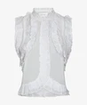 Neo Noir Blouse Celia Ruffle