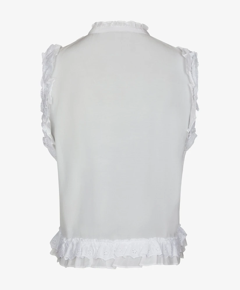 Neo Noir Blouse Celia Ruffle