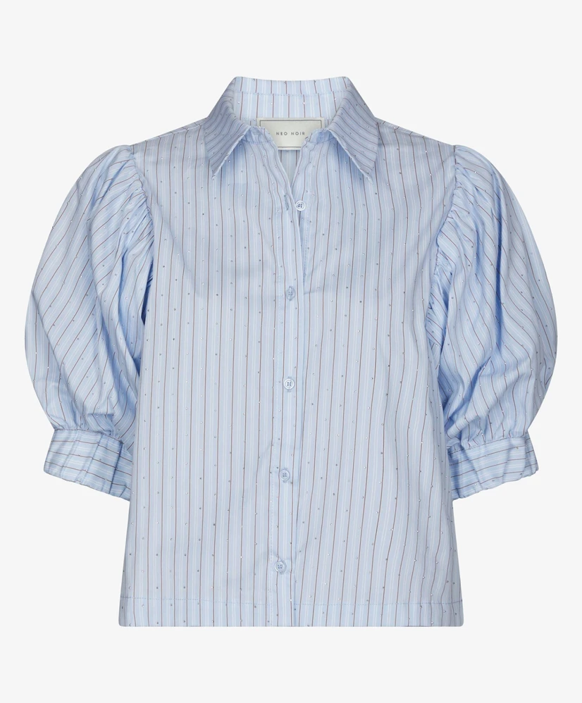 Neo Noir Blouse Etta Stripe Stone