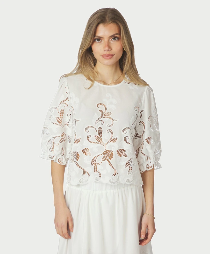 Neo Noir Blouse Fia Embroidery