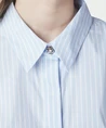 Neo Noir Blouse Frannie Soft Stripe