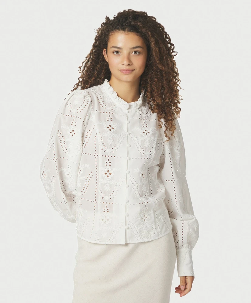 Neo Noir Blouse Gilda Embroidery