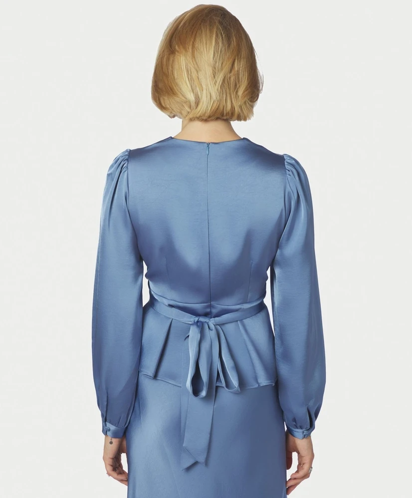 Neo Noir Blouse Rista Heavy Sateen